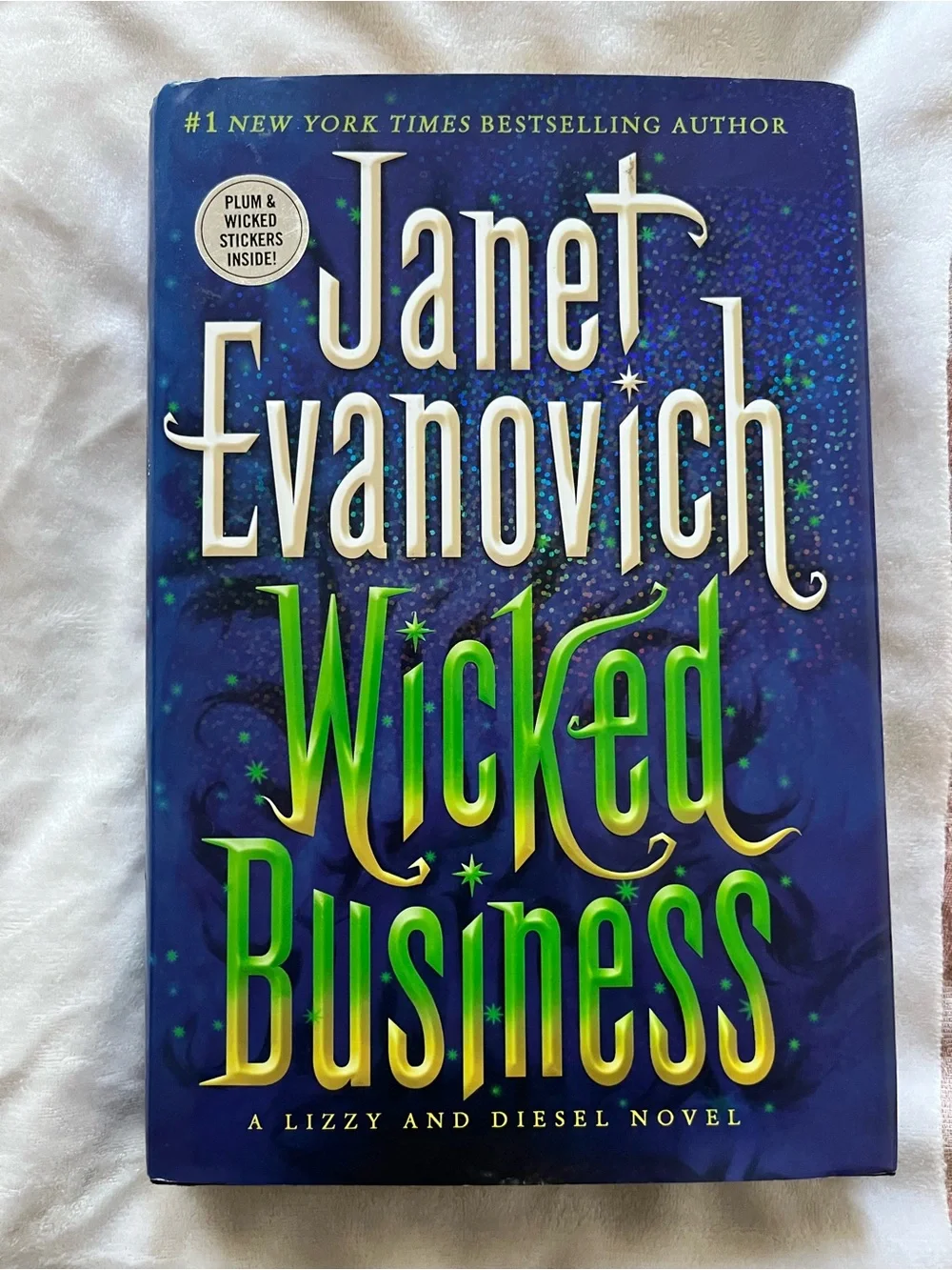 Wicked Business - Blue & Green Hardcover Novel